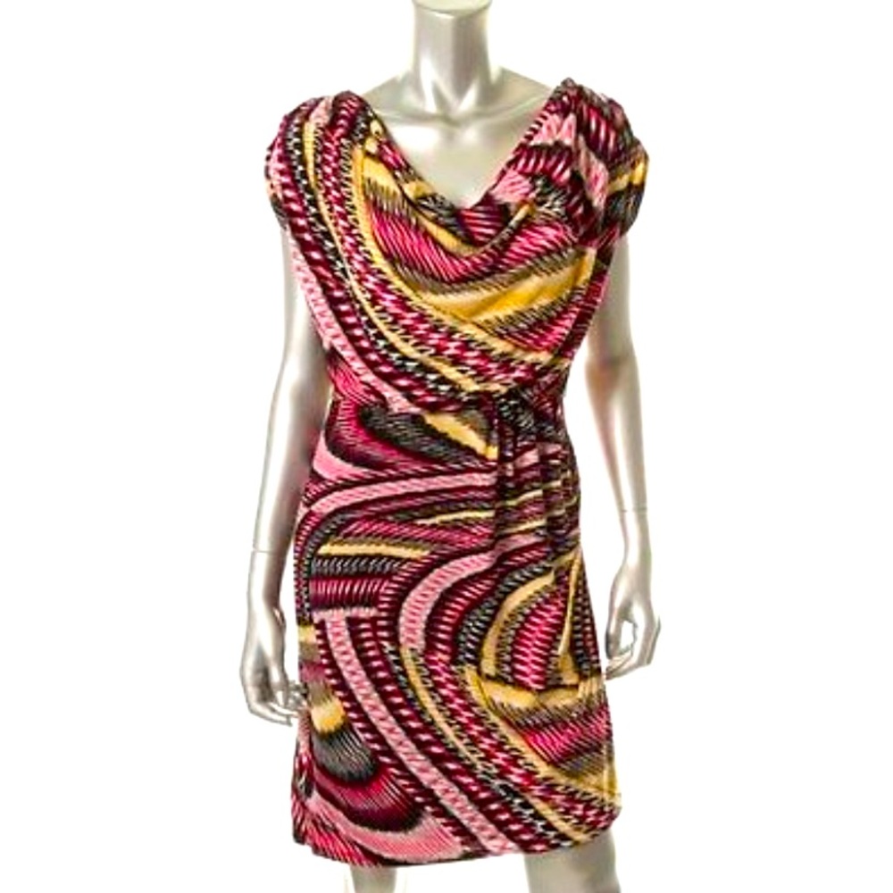 Alfani Mid Length Multi Dress - SZ 4